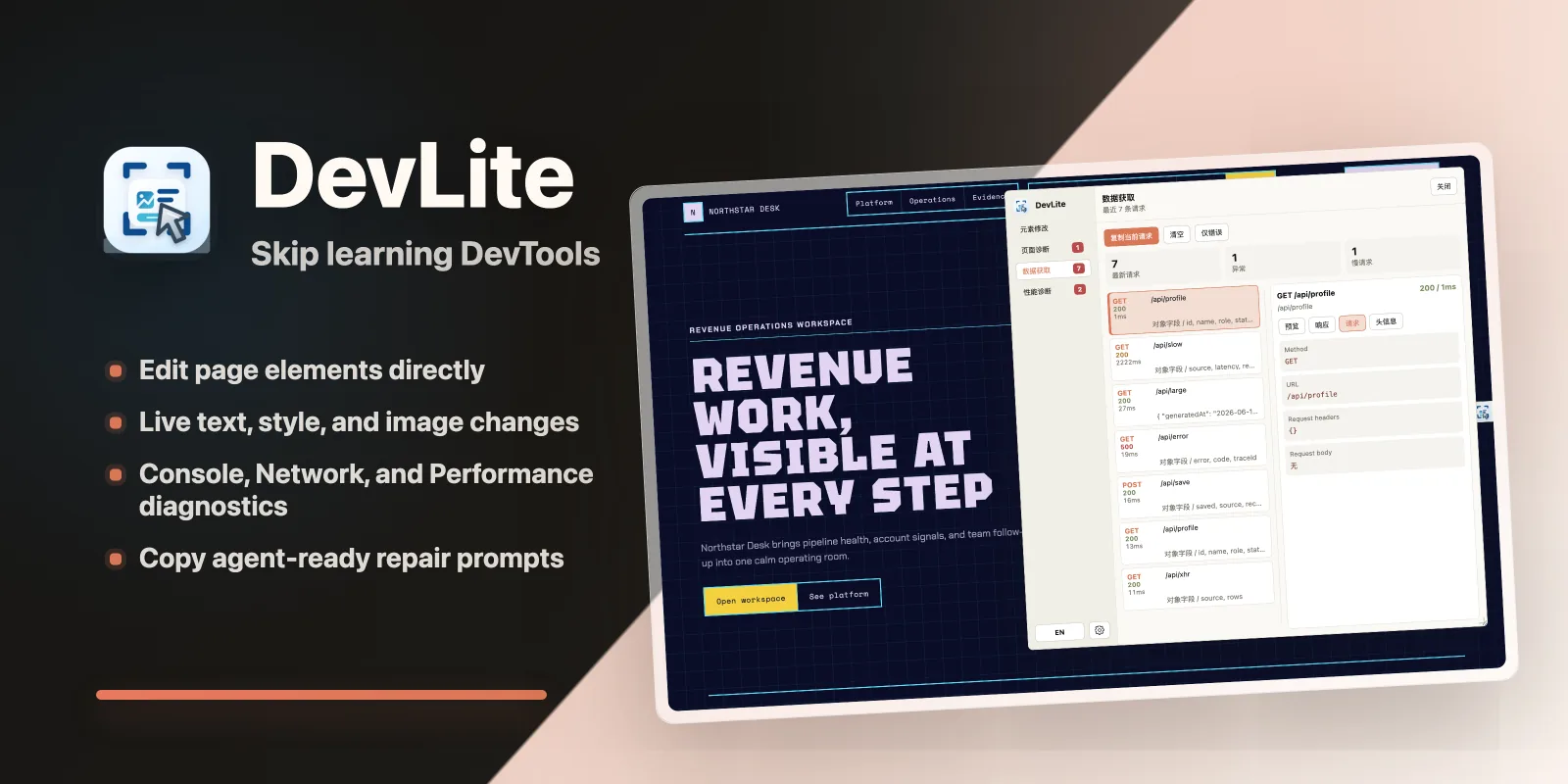 DevLite project preview